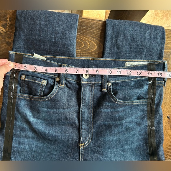 rag & bone Mad River Tuxedo Skinny Ankle Jeans - Picture 8 of 9